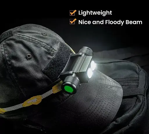 Налобний ліхтар Sofirn H25S 1200лм USB-C (акумулятор 18650 на 3400мАч) - фото 4