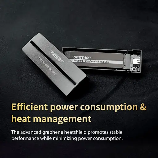 Накопитель SSD Patriot m.2 NVMe 1TB P400 V4 PCIe 4.0 x4 TLC (P400VP1TBM28H) - фото 5