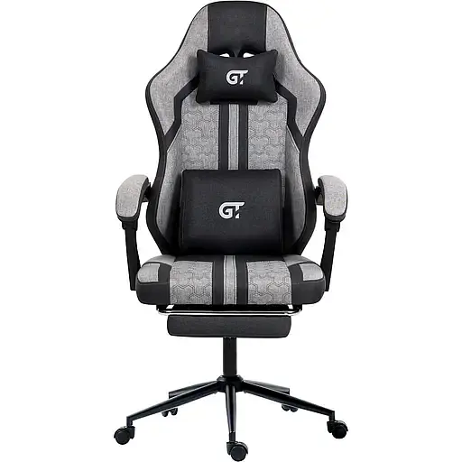 Геймерське крісло GT Racer X-2337 Fabric Gray - фото 1