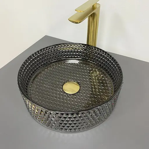 Умивальник VBI Sepino black накладний VBI-016301, Чорний матовий - фото 2