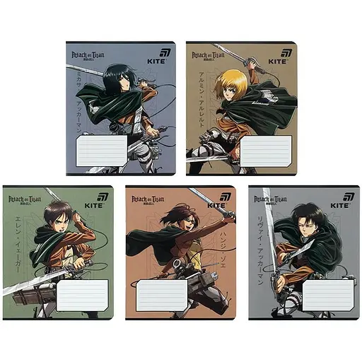 Набір зошитів Kite 18 арк., кл., гібр. лак + УФ лак, 20 шт . (AT26-236) - фото 1