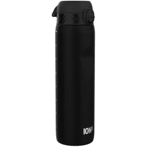 Пляшка для води ION8 1000 мл (ЕКО пляшка) BPA Free Black (I8RF1000BLK) - фото 1