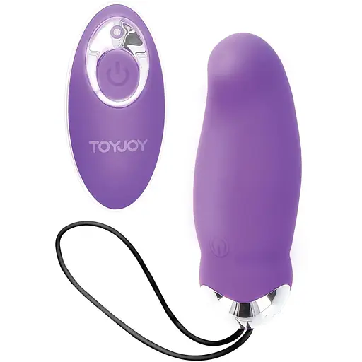 Віброяйце Toy Joy Make My Orgasm Eggsplode 8.9 см фіолетовий