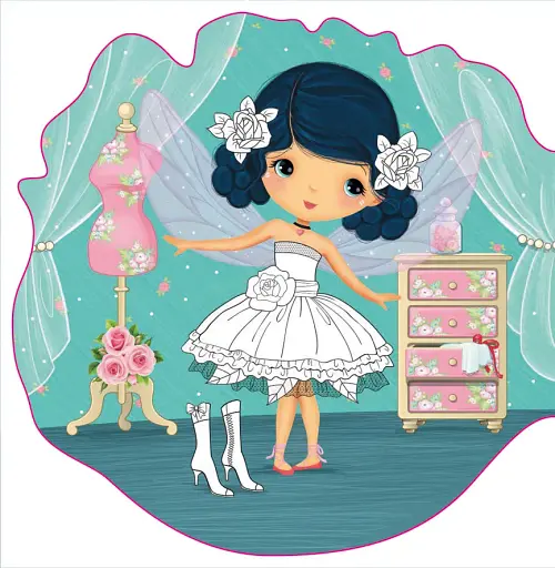 Квіткові феї. Розалія. 58 наліпок - фото 4