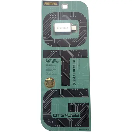 Otg переходник Type-C Remax RA-Otg1
