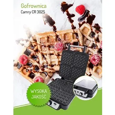 Вафельниця Camry CR 3025 1500 Вт - фото 6