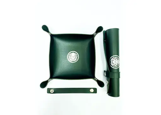 Настільна гра Планета Ігор Лоток для кубиків Ктулху (зелений) (Dice tray Cthulhu green) (pi-dt010) - фото 4