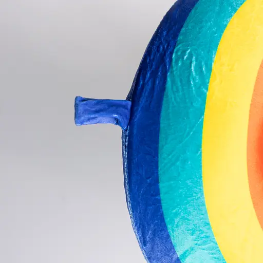 Подушка для шиї Rainbow U-подібна синій HP-56-13BL - фото 3