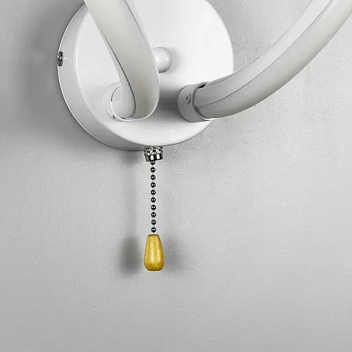 Світлодіодне бра у білому корпусі 24х19 см Line F Арт. 2015/1 - фото 5