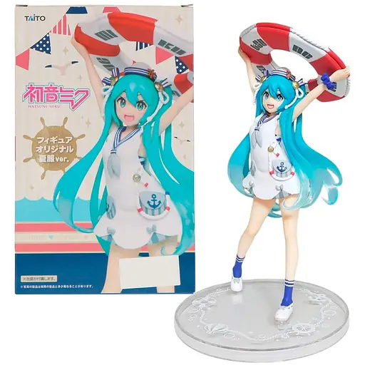 Коллекционная фигурка Taito Хацунэ Мику Hatsune Miku Summer Natsufuku ver 18 см T HM SNV - фото 1