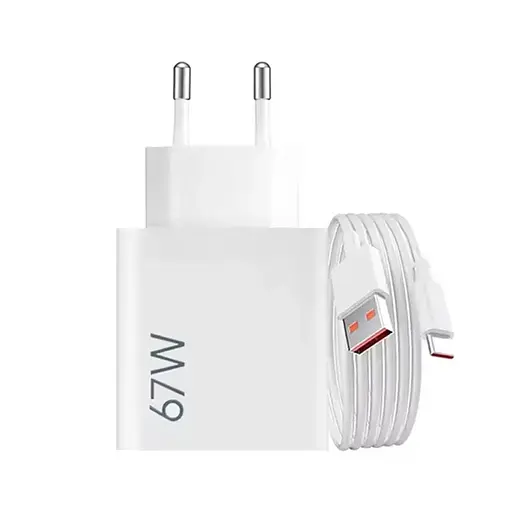 Быстрая зарядка USB Nectronix MDY-12 QC4.0, 5-20V, 3-6.2A, макс. мощность 67 Ватт + USB кабель 1метр