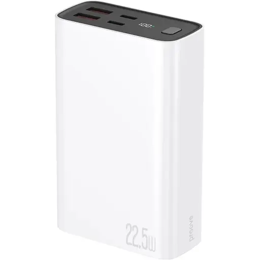 Внешний аккумулятор Proove Hyper Flux Plus 20000mAh 22.5W White (PBF222120002) [131440]