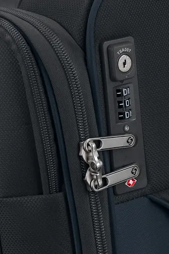 Чемодан 55 См Samsonite D'LITE DARK BLUE 55x40x20 KG6*11308 - фото 5