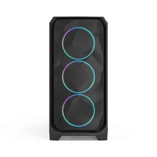 Корпус Fractal Design Meshify 3 XL RGB из закаленного стекла без блока питания, черный (FD-C-MES3X-04) - фото 12