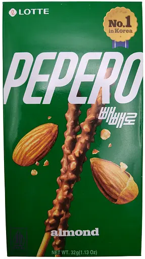 Палички Lotte Pepero Almond 32 г