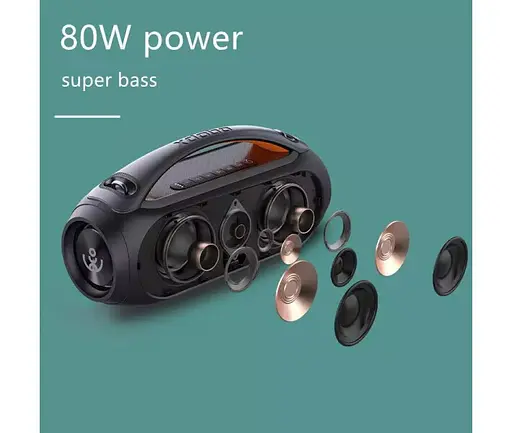 Портативная акустика Xdobo Vibe Plus 80W беспроводная колонка - фото 5