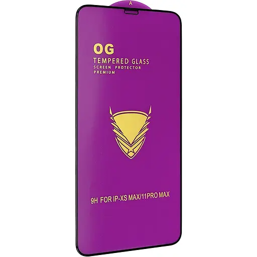 Захисне скло DK OG Full Glue для Apple iPhone XS Max/11 Pro Max black
