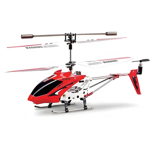Вертолет Syma S107G на инфракрасном управлении с гироскопом (Красный)