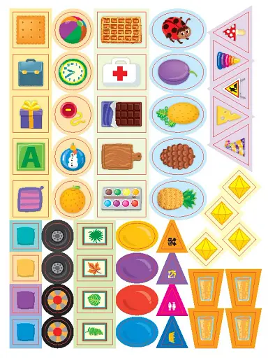 Мої перші навчальні наліпки. Учимо форми - фото 4