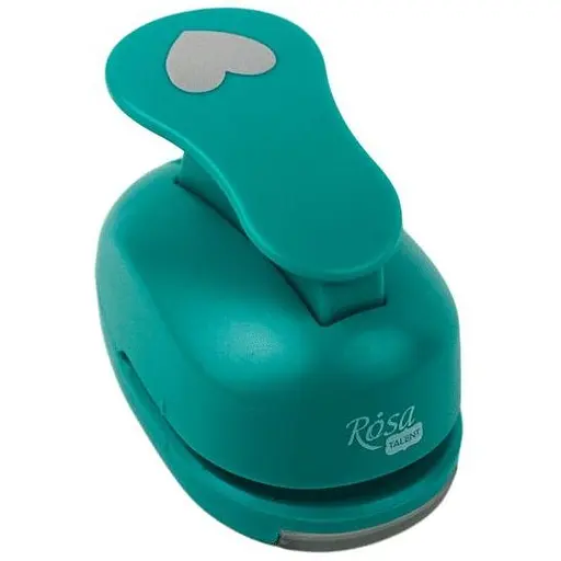 Фигурный дырокол Rosa Talent Сердце 2.5 см - фото 1