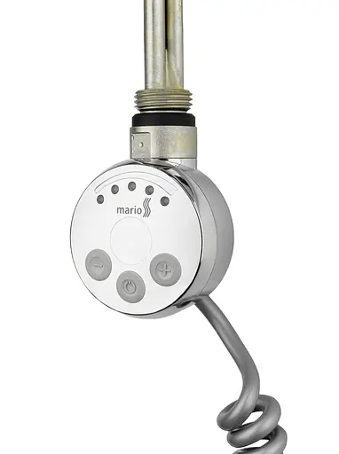 Електронагрівач ТЕН MEG 200W для рушникосушки 5.0.1002.0.P, Хром - фото 1