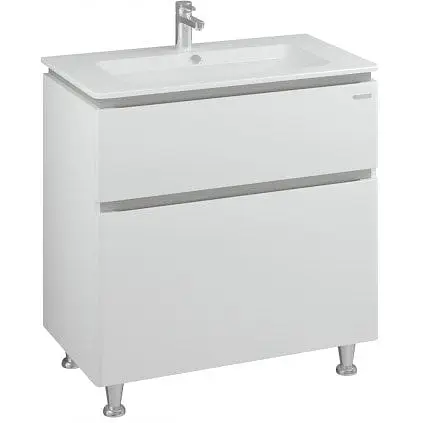 Тумба підлогова Sanwerk Амата 81 Білий з умивальником Падова (MV0000807) Білий - фото 1