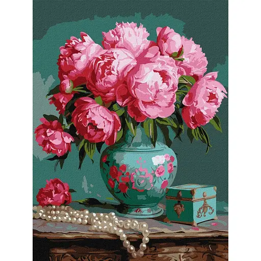 Картина за номерами "Мелодія квітів" KHO5711 30х40 см