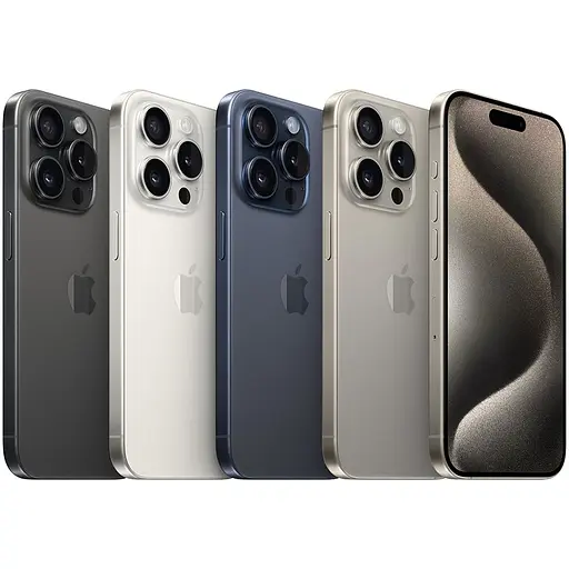Смартфон Apple iPhone 15 Pro 128GB Black TitaniumModel A3102 (Grade Q) Seller Refurbished - фото 5