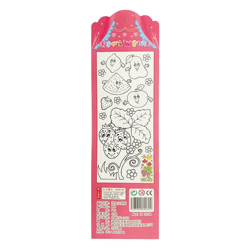 Детский набор наклеек Bambi 992327-4 для девочек, ПВХ, 33х10 см - фото 2