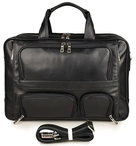 Сумка кожаная мужская Vintage  44,5х33х15 см sum0012431 - фото 3