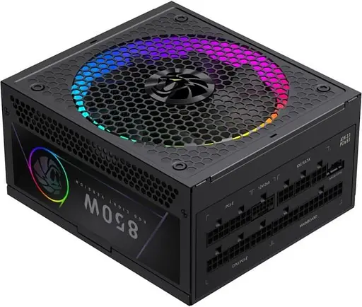 Блок живлення GameMax RGB PRO 850G 850W ATX 3.1 80+ Gold (RGB PRO 850G) - фото 2