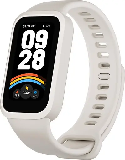 Фітнес-браслет Xiaomi Smart Band 9 Active Beige White (BHR9441GL) - фото 1