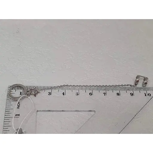 Серебряная серьга-каффа на хеликс. 4995 - фото 4