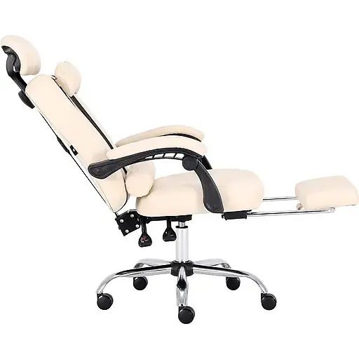 Офисное кресло GT Racer X-8002, кремовое (X-8002 Cream) - фото 4