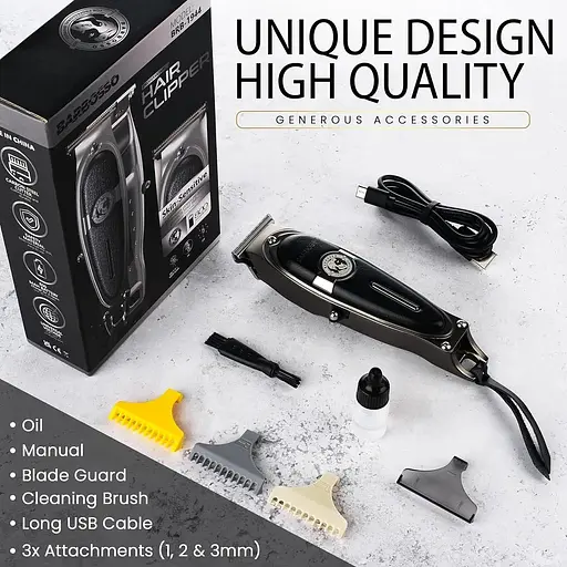 Триммер для бороды для мужчин BARBOSSO - фото 7