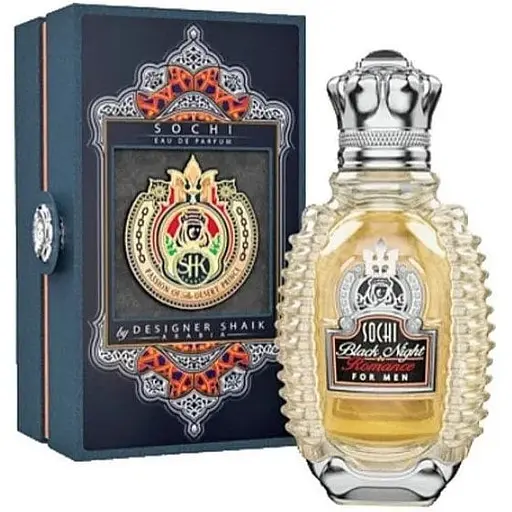 Парфумована вода Shaik Sochi Onyx Black Night Romance For Men 80 мл - фото 1