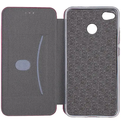 Шкіряний чохол-книжка Classy для Xiaomi Redmi 4X Бордовий - фото 3