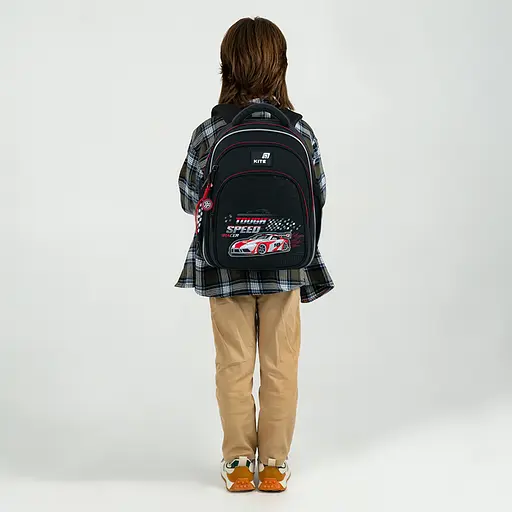 Рюкзак Kite Education 763S Speed Racer Чорний (K26-763S-2) - фото 17