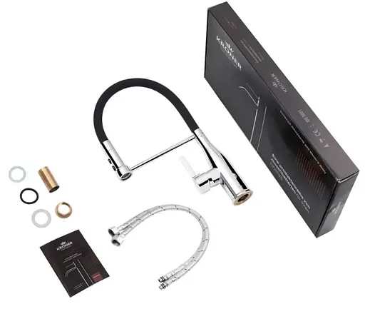 Змішувач для кухні Kroner KRP Ersel - C03111BLK ((CV033804)) - фото 8