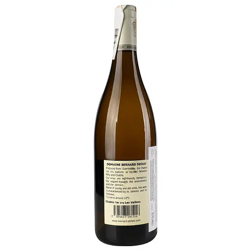 Вино Bernard Defaix Chablis 1er Cru Vaillons 2023, 12,5%, 0,75 л (824362) - фото 2