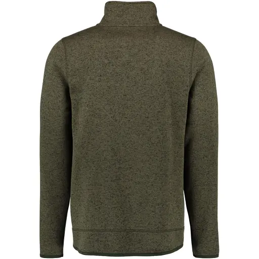 Кофта Orbis Textil Herrenjacke Strick-Fleece 4XL Олива - фото 2