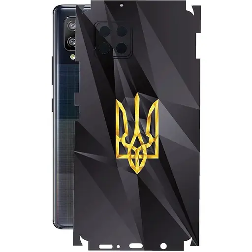 Защитная пленка StatusSKIN для Samsung Galaxy A42 5G A426 Корпус Винил Герб 1 - фото 1