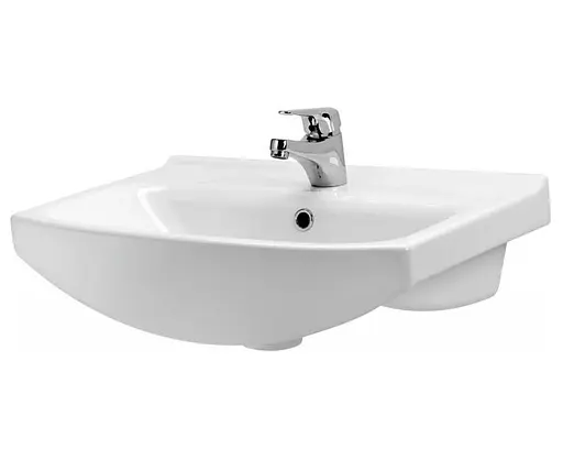 Тумба підлогова ПіК Альба Т1 з раковиною Cersanit Cersania 60 см Білий 30412 - фото 5