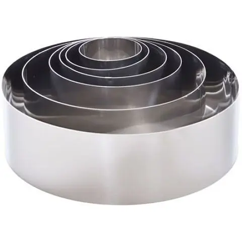 Форми для формування салатів/гарнірів/тортів StensonSS 6шт/наб 13*4 см H11865