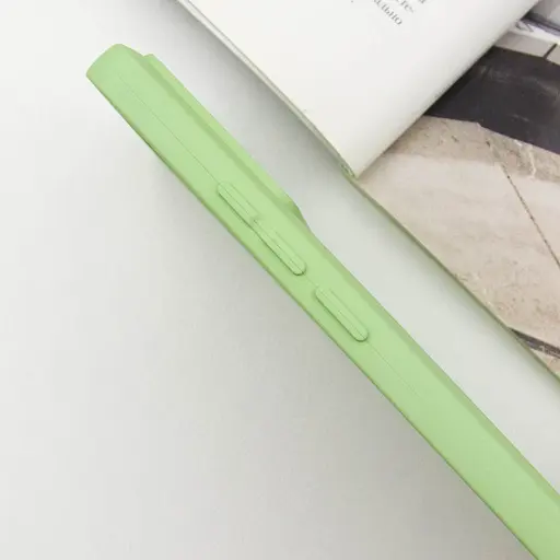 Чохол Lakshmi Silicone Cover Full Camera (A) для Xiaomi Poco X6 Pro Зелений / Pistachio - фото 4