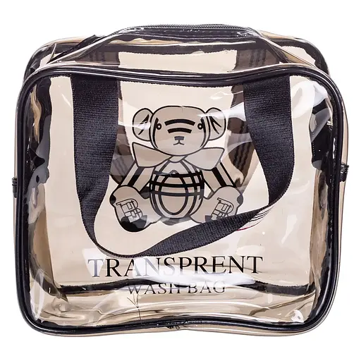 Подарунковий набір: фен для волосся 1000 Вт + водонепроникна косметичка ПВХ + органайзер для прикрас з екошкіри CP2026-4 - фото 3