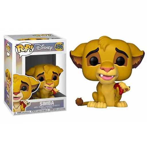 Фігурка Funko Pop Lion King Simba Король Лев Сімба 10см cartoon LK S496