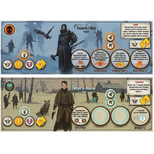 Настольная игра Планета Игр Серп Восхождение Фенриса (Scythe: The Rise of Fenris) (укр.) - фото 5