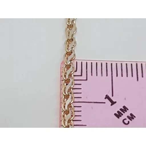 Золотая цепочка Favoritum (Бисмарк). 410002_А 50 600, 60 - фото 4