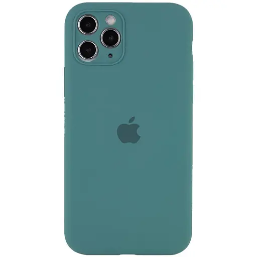 Чехол Epik Silicone Case Full Camera Protective AA для Apple iPhone 12 Pro 6.1 Зеленый/Pine green